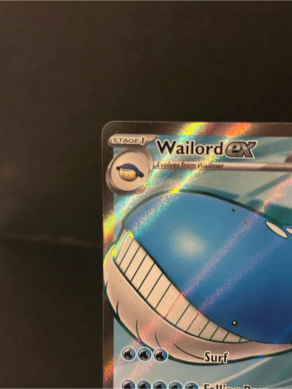 2026 Pokémon TCG ME05 Pitch Black Wailord ex Full Art Secret Rare # 097/084